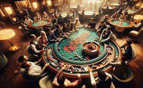 mbah barong responsive design on tablet showing roulette table and betting interface